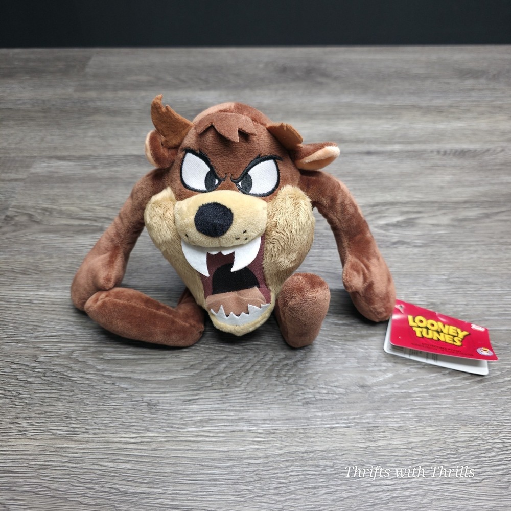 Funko Looney Tunes Tazmanian Devil Collectible Plush 12" - New With Tag - Picture 1 of 16